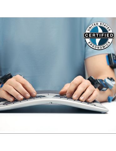 Logitech ERGO K860 tastaturi RF Wireless + Bluetooth Englez Grafit Logitech - 5