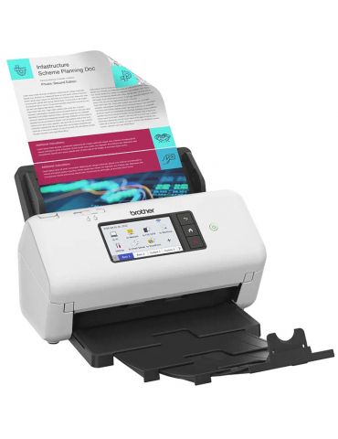 Scanner Brother ADS-4700W  Format A4  Duplex  USB 3.0 Brother - 3