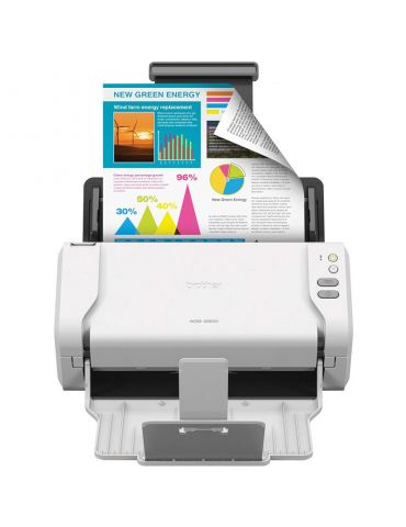 Scanner Brother ADS-2200  Format A4  Dual CIS  ADF  Duplex Brother - 2