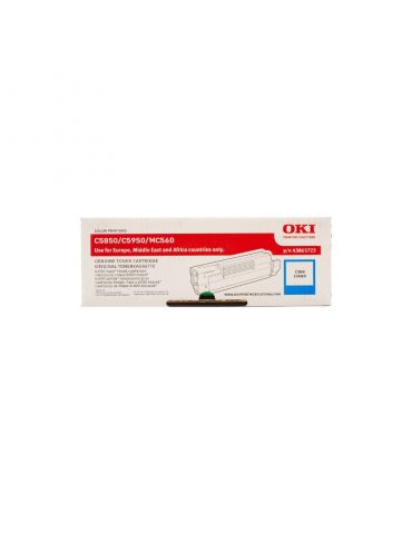 Toner OKI  43865723 Cyan Oki - 1 - Tik.ro