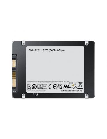 Samsung PM893 2.5" 480 Giga Bites ATA III Serial V-NAND TLC Samsung - 5