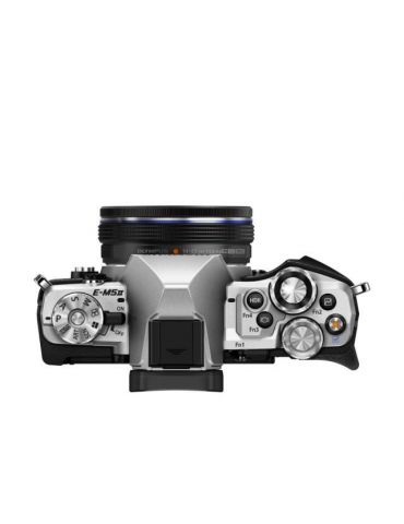 Camera foto olympus e-m5 mark ii silver + ez-m1442 black Olympus - 1 - Tik.ro