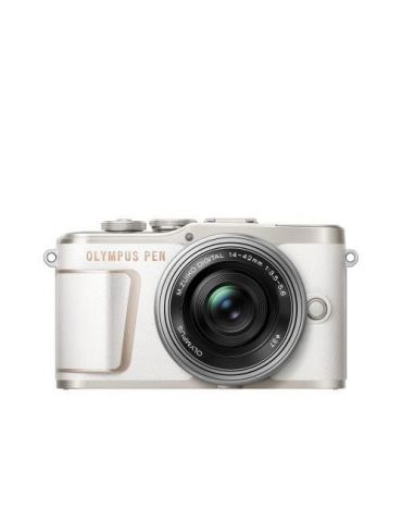 Olympus e-pl10 pancake zoom kit white/silver Olympus - 1 - Tik.ro