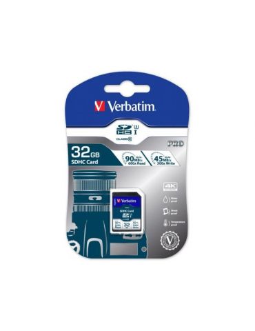 Memory card verbatim pro sdhc 32gb class 10 Verbatim - 1 - Tik.ro