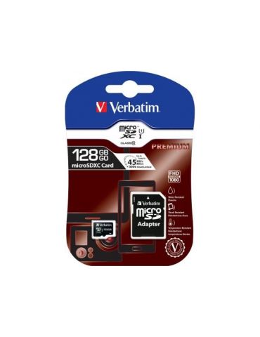 Verbatim microsdhc c10/u1 128gb incl adapter Verbatim - 1 - Tik.ro