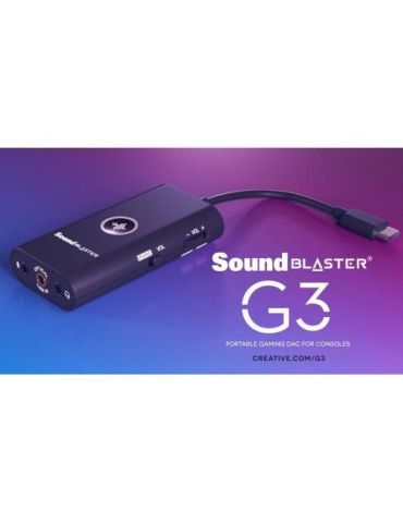 Creative sound blaster g3 - usb-c multi platform soundcard Creative - 1 - Tik.ro