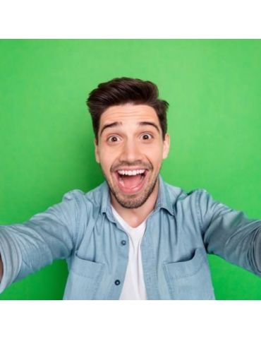 Tnb influence backdrop chroma key green background 150cm x 200cm Tnb - 1