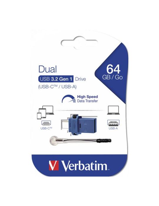 Verbatim dual drive usb 3.2/usb c 64gb Verbatim - 1