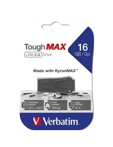 Verbatim toughmax usb 2.0 drive 16gb Verbatim - 1 - Tik.ro