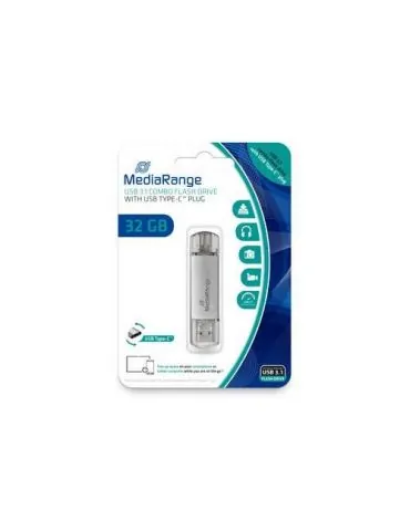 Mediarange usb 3.1 combo flash drive w/usb type-c 32gb Mediarange - 1 - Tik.ro