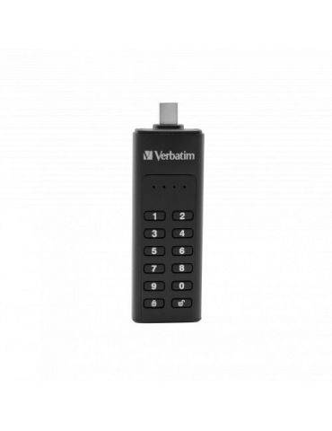 Verbatim keypad secure usb-c 3.1  64gb Verbatim - 1 - Tik.ro
