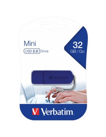 Verbatim mini usb 2.0 blue 32gb Verbatim - 1 - Tik.ro