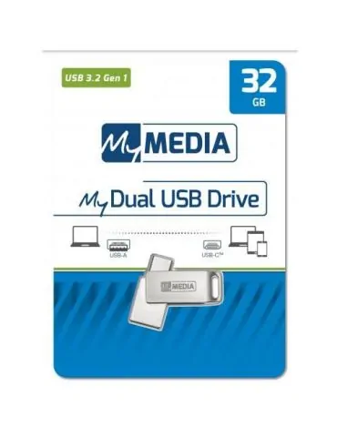 My media dual usb 3.2 gen 1 /usb c drive 32gb Mymedia - 1 - Tik.ro