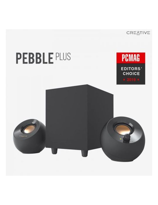 Creative pebble plus 2.1 usb speakers - black Creative - 1
