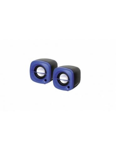 Omega speakers 2.0 og-15 6w blue usb [43041] Omega - 1