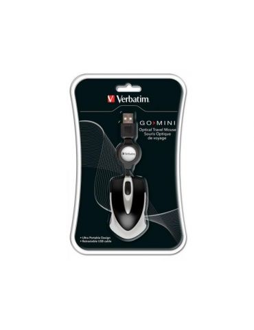 Verbatim  optical mini mouse black Verbatim - 1 - Tik.ro