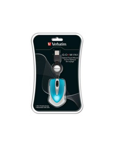 Verbatim  optical mini mouse blue Verbatim - 1 - Tik.ro