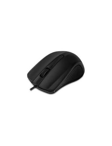 Mediarange corded 3-button optical mouse black Mediarange - 1 - Tik.ro