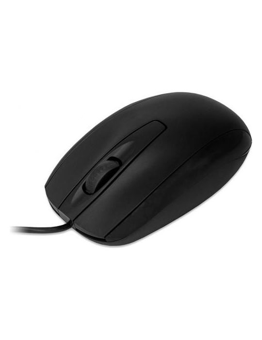 Mediarange corded 3-button optical mouse black Mediarange - 1