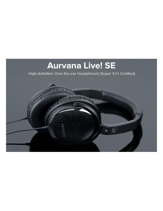 Creative aurvana live! se x-fi - headset black Creative - 1
