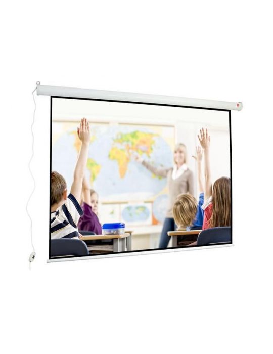 Avtek wall electric 200 (projection area 200x150cm 4:3 matt-white black borders) Avtek - 1