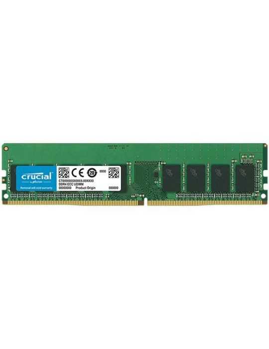 Crucial dram 16gb ddr4  2666mt/s (pc4-21300) cl19 dr x8 ecc Crucial - 1