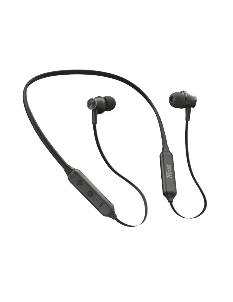 Trust Ludix Căști Fără fir În ureche, Bandă gât Sporturi Bluetooth Negru