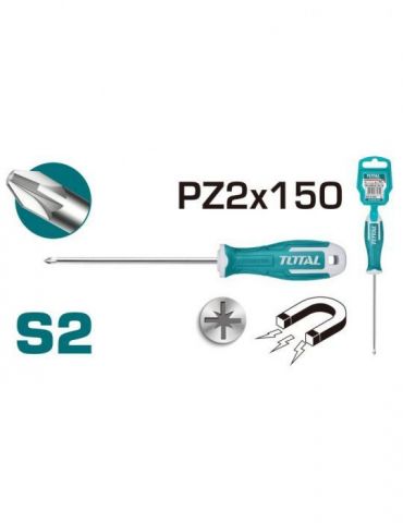 Total - surubelnita stea pz2 - 6.0mm - 150mm - s2 Total - 1 - Tik.ro