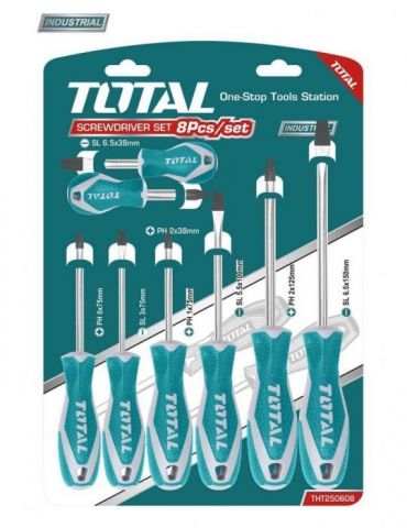 Total - set 8 surubelnite - cr-v (industrial) Total - 1 - Tik.ro