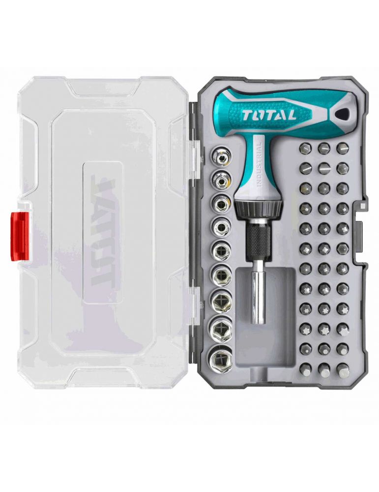 Total - set surbelnita cu clichet - 47 piese
