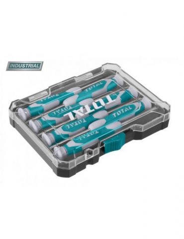 Total - set 7  surubelnite de precizie - cr-v (industrial) Total - 1 - Tik.ro