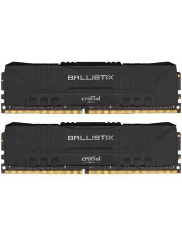 Crucial dram ballistix black 2x32gb (64gb kit) ddr4 3600mt/s  cl16 Crucial - 1
