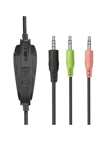 Trust GXT 307 RAVU Căști Prin cablu Bandă de fixare pe cap Gaming Negru, Roşu Trust - 7