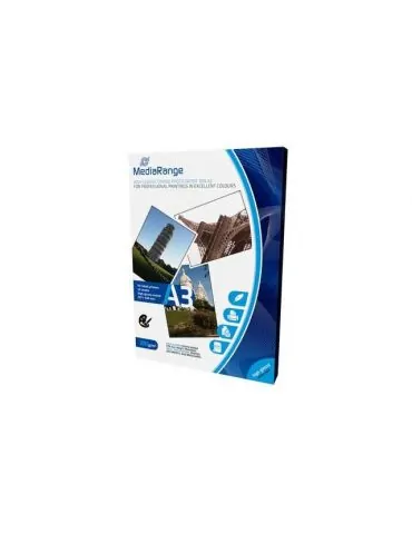 Mediarange din a3 photo paper for inkjet printers high-glossy c Mediarange - 1