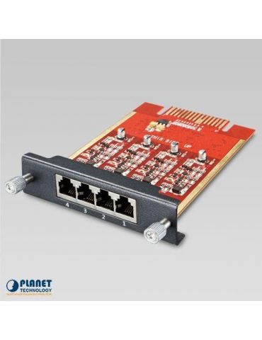 Planet 4-port fxo module for ipx-2100 / ipx-2500 Planet - 1 - Tik.ro