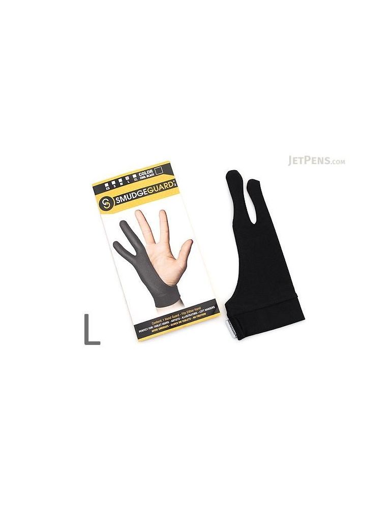 Smudgeguard 2 finger gloves sg2blacklarge