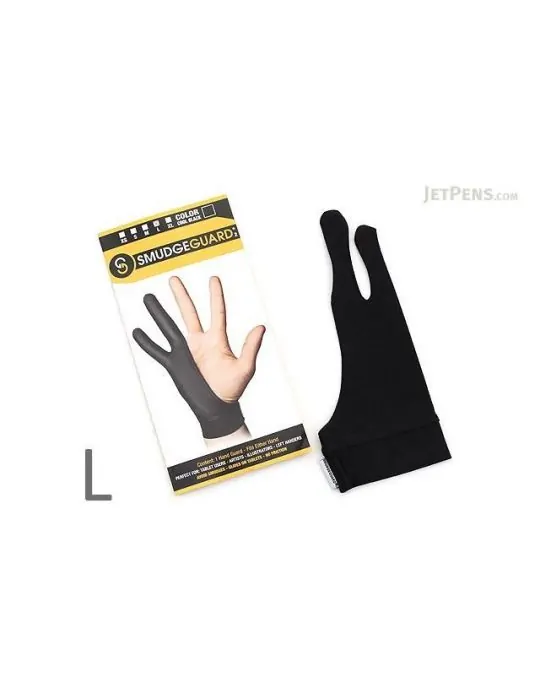 Smudgeguard 2 finger gloves sg2blacklarge Smudgeguard - 1