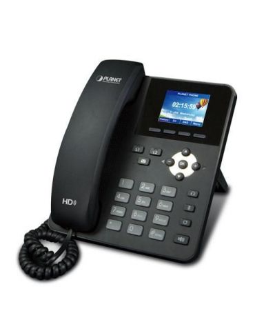 Planet high definition color poe ip phone: (2.4-inch color lcdÂ g.722 hd voice 2 sip lines multi- Planet - 1