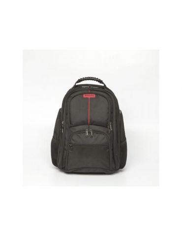 Verbatim  notebook backpack roller paris 17  black Verbatim - 1 - Tik.ro