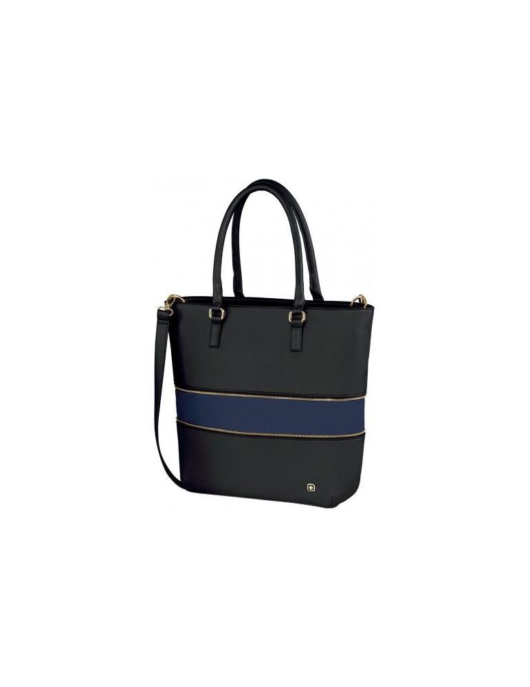 Wenger eva 13 inch women's exp tote w/removable laptop sl. black