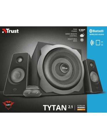 Trust GXT 38BT Tytan 120 W Negru 2.1 canale Trust - 7