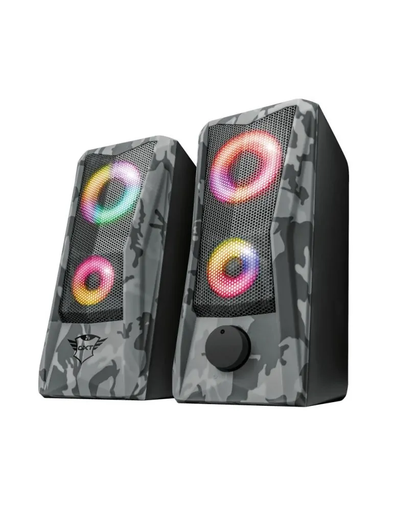 Boxe Trust 606 JAVV 2.0, 6W, RGB LED, Camouflage