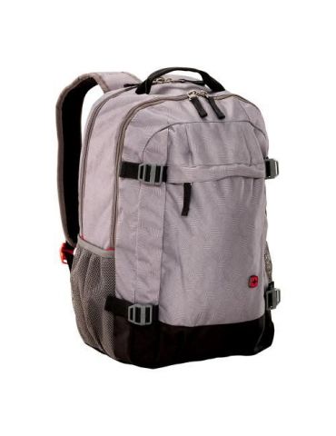 Wenger wavelength 16 inch laptop backpack grey print Wenger - 1