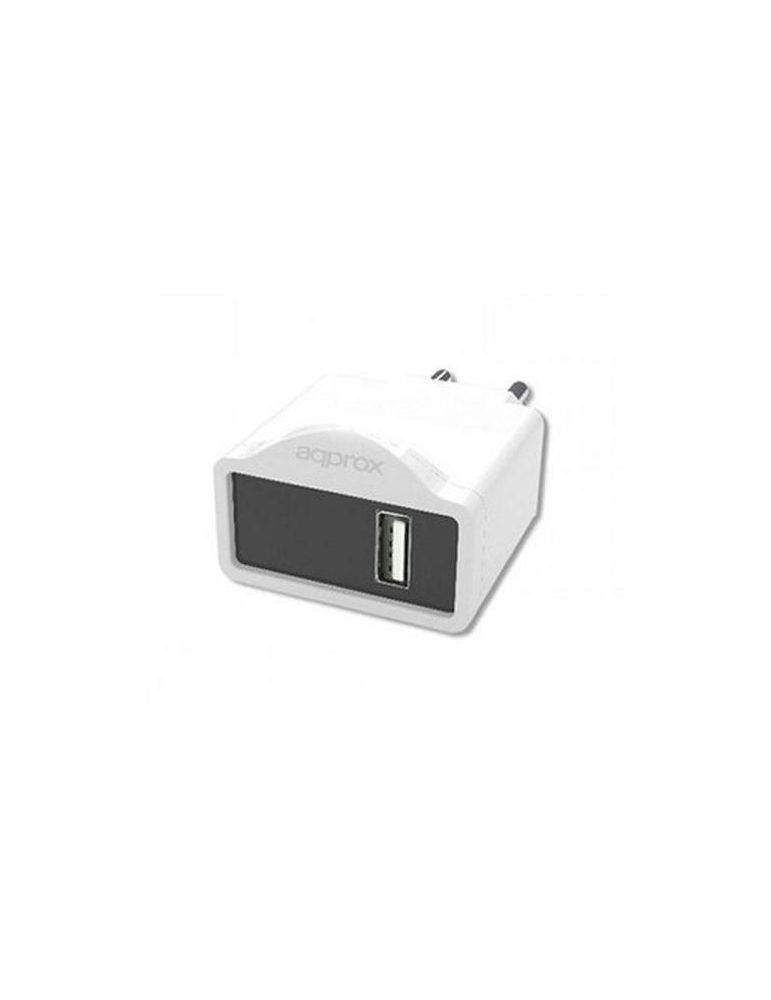 Approx usb travel wall charger 5v/1ax1 usb white