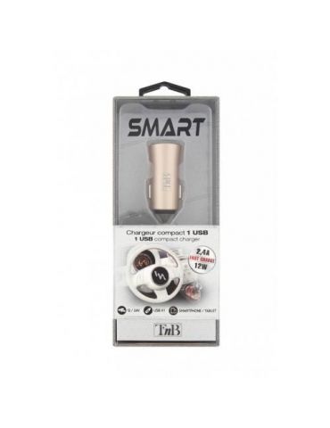 Tnb 2.4a cigar lighter charger - 1 usb port - gold Tnb - 1