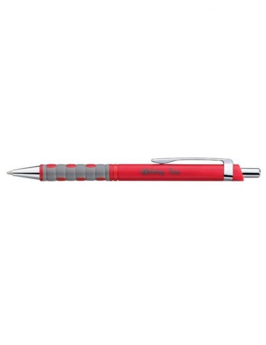 Pix cu mecanism rotring tikky iii 0.8 mm rosu mina albastra Rotring - 1