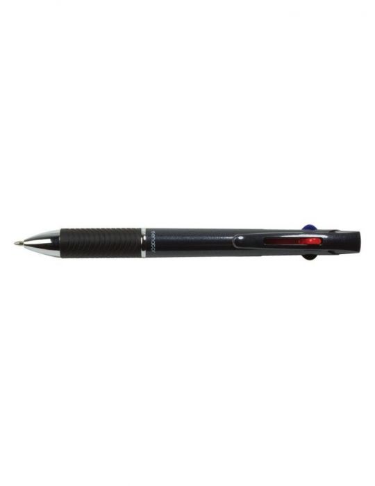 Pix cu mecanism senator 4 culori in 1 0.7 mm plastic negru Senator - 1