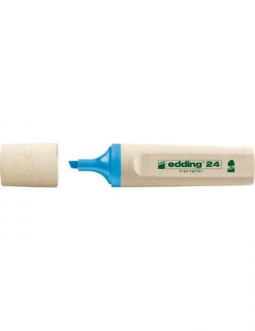 Textmarker edding ecoline varf retezat 2-5 mm albastru Edding - 1 - Tik.ro