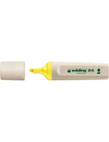 Textmarker edding ecoline varf retezat 2-5 mm galben Edding - 1 - Tik.ro
