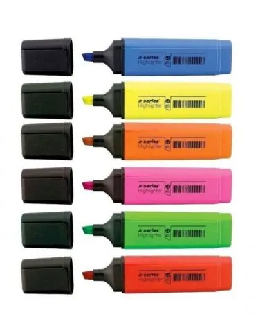Textmarker a-series varf 1-5 mm 6 culori/set A-series - 1 - Tik.ro